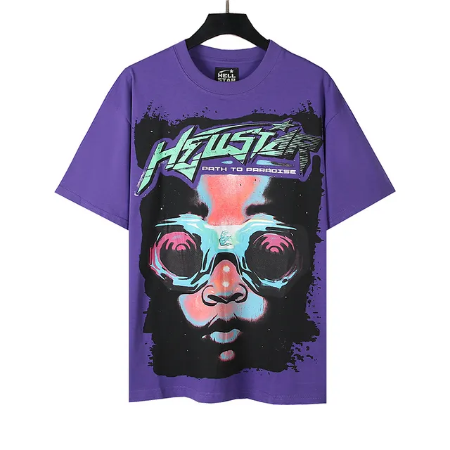 Hellstar Path to Paradise The Future Is Hellstar Oversized Graphic T-Shirt