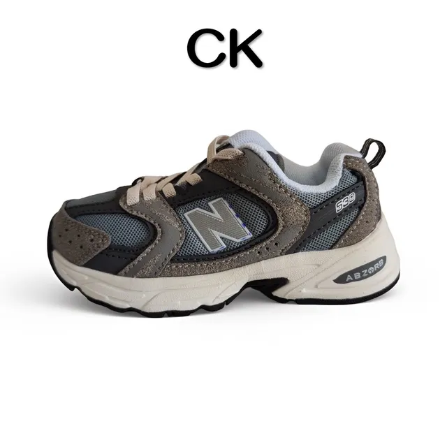 New Balance 9060 Beige Silver Chunky Sneakers