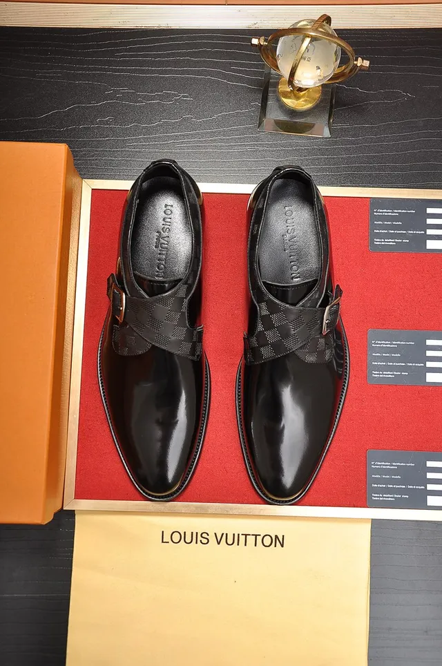 Black Silver Patent Leather Single Strap Monk Shoes