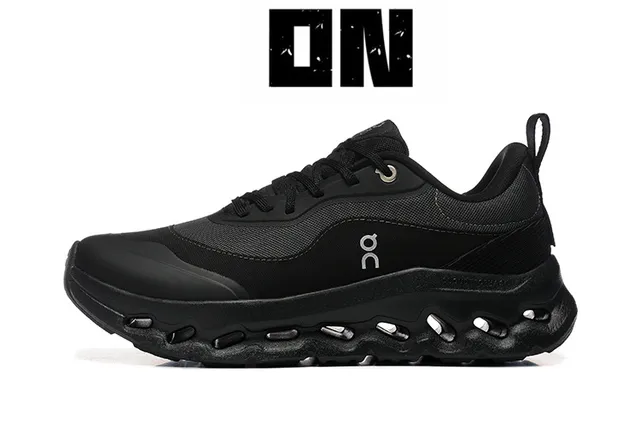 On Cloudmonster All-Black Running Shoes