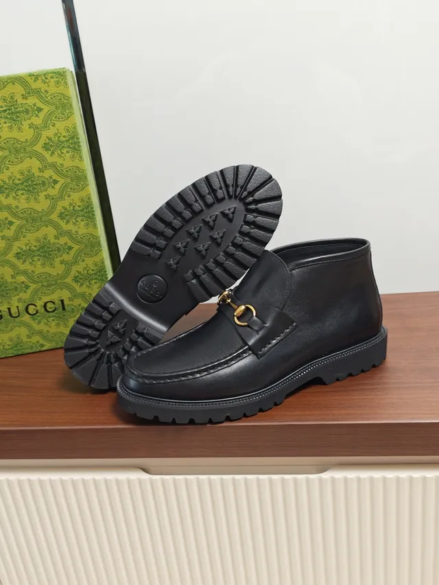 Gucci Horsebit 1955 Black Leather Horsebit Loafer