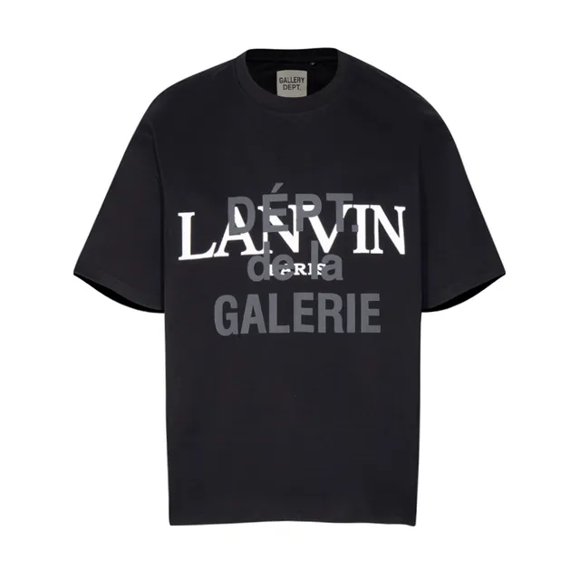 Lanvin Oversized Typographic Print T-Shirt