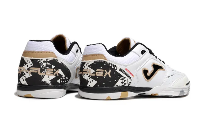 Joma Top-Plex White Blue Synthetic Upper Sneakers