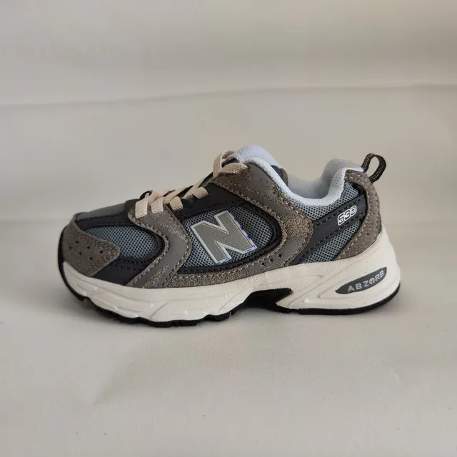 New Balance 9060 Beige Silver Chunky Sneakers