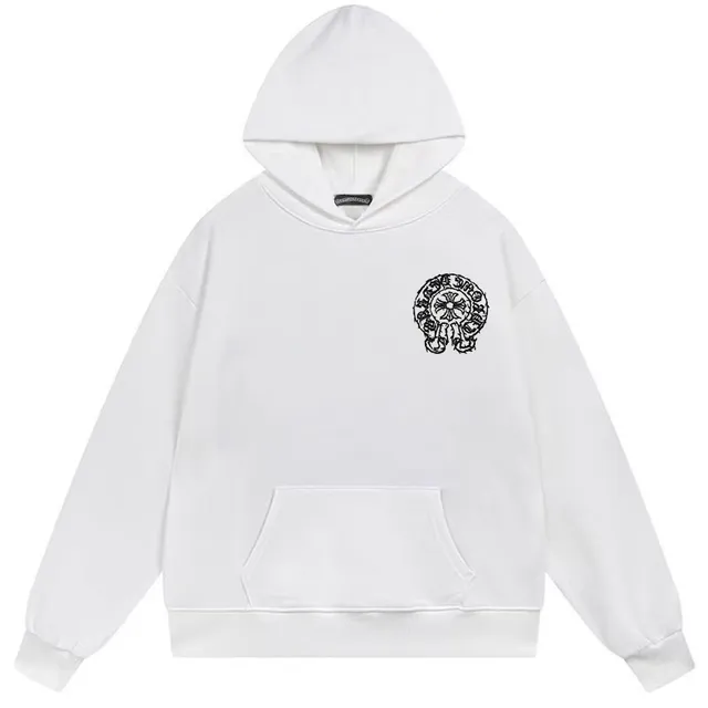 Chrome Hearts Graphic Back Zip-Up Black Hoodie