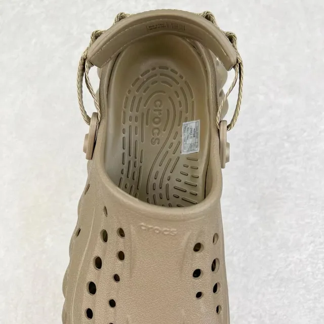 Crocs Echo Clog Beige Molded Foam Clog