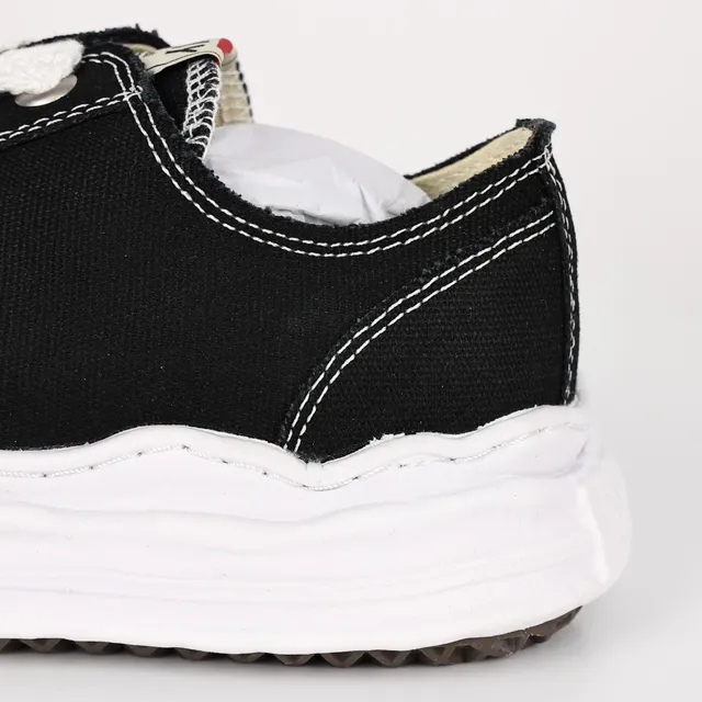 Maison Margiela Black White Deconstructed Oversized Sole Lifestyle Sneakers