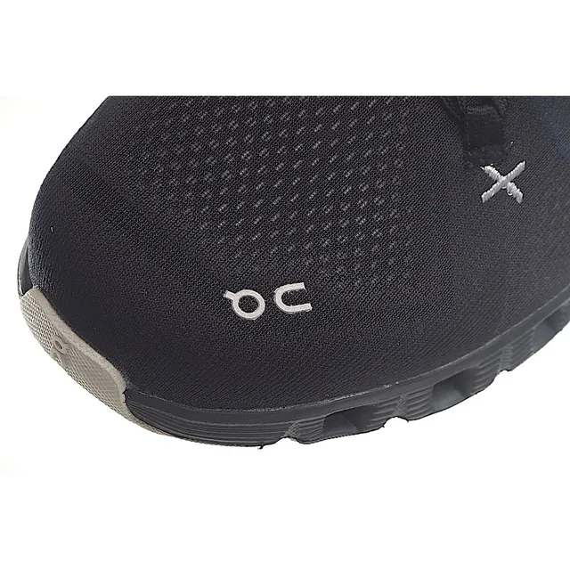 On Cloudmonster Black and Gray Running Shoes