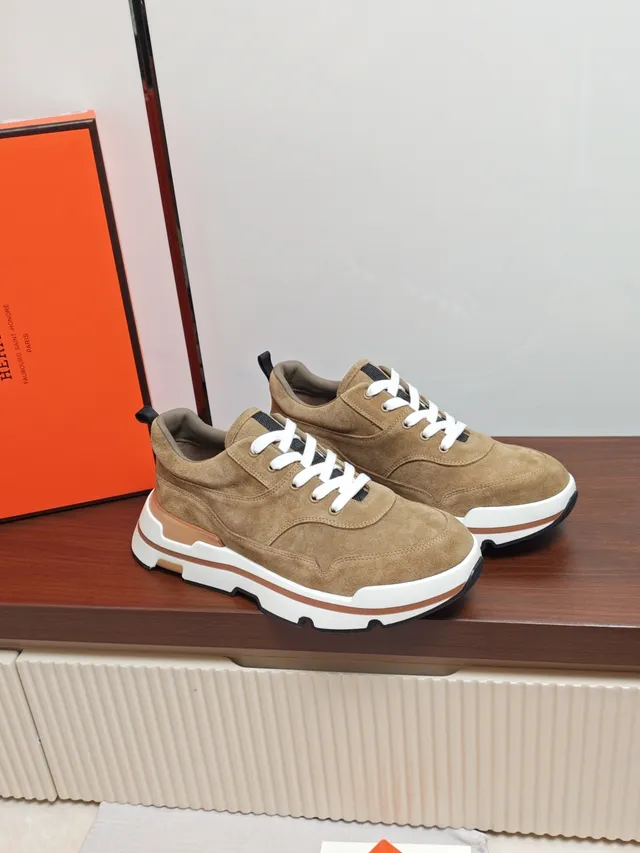 Hermès Suede Chunky Lifestyle Sneaker