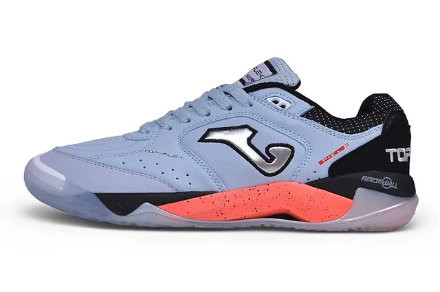 Joma Top-Flex Blue Orange Synthetic Upper Sneakers