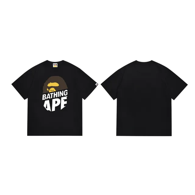 A Bathing Ape Bathing Ape Graphic Print Black T-Shirt