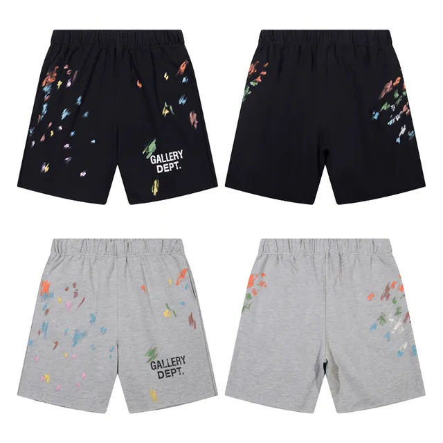 Gallery Dept Paint-Splatter Graphic Shorts