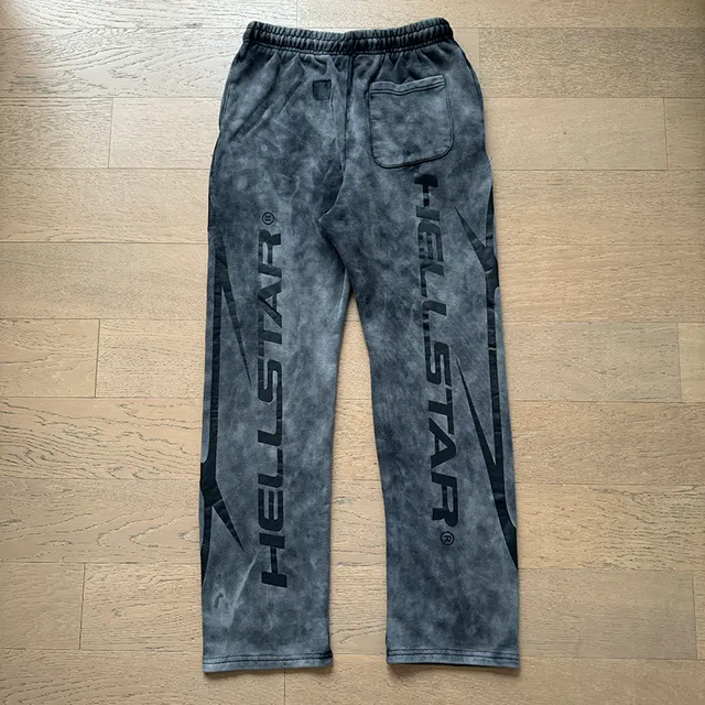 Hellstar Acid-Wash Graphic Tracksuit