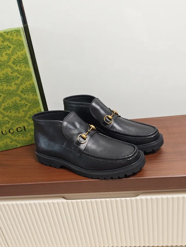 Gucci Horsebit 1955 Black Leather Horsebit Loafer