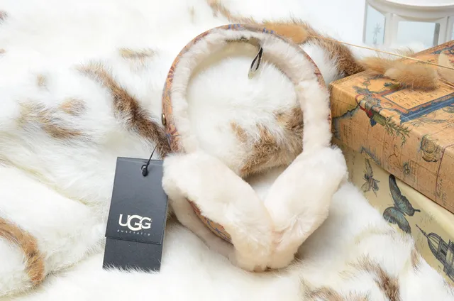 UGG Tasman Shearling Ear Warmers Multicolor Beanie