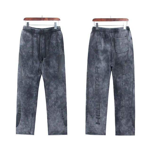Hellstar Acid-Wash Graphic Tracksuit