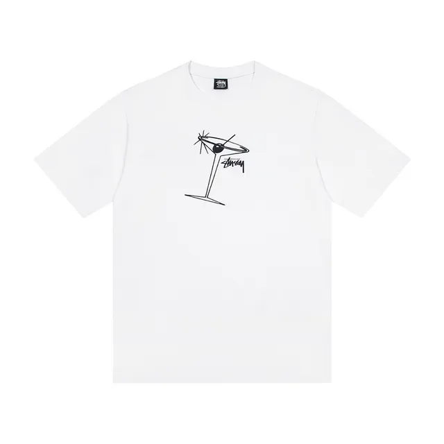 Stussy Martini Glass Graphic T-Shirt