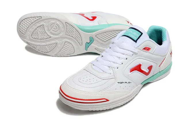Joma Top-Plex White Blue Synthetic Upper Sneakers