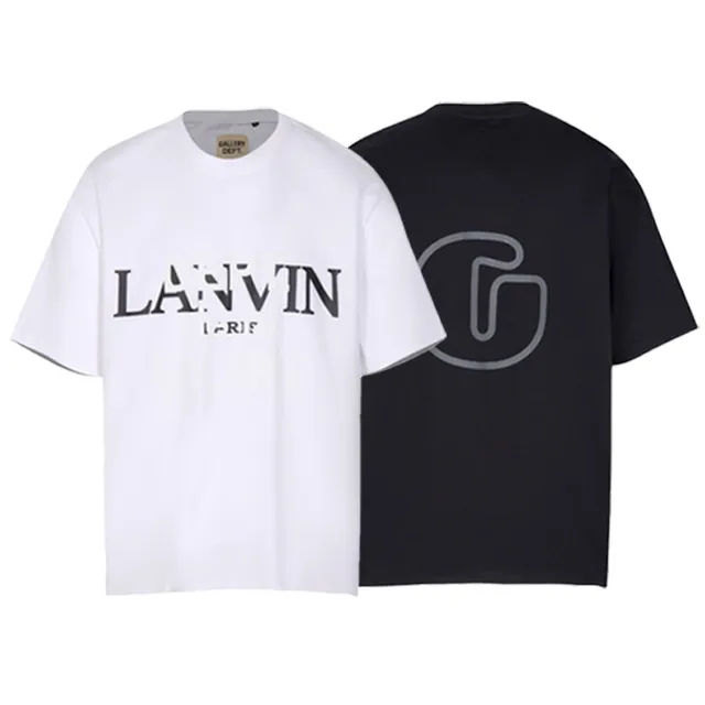 Lanvin Oversized Typographic Print T-Shirt