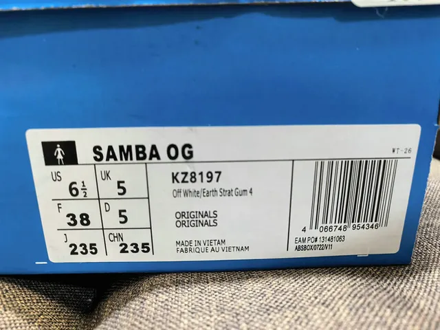 Adidas Samba Lace-Trim White Brown Lifestyle Sneakers