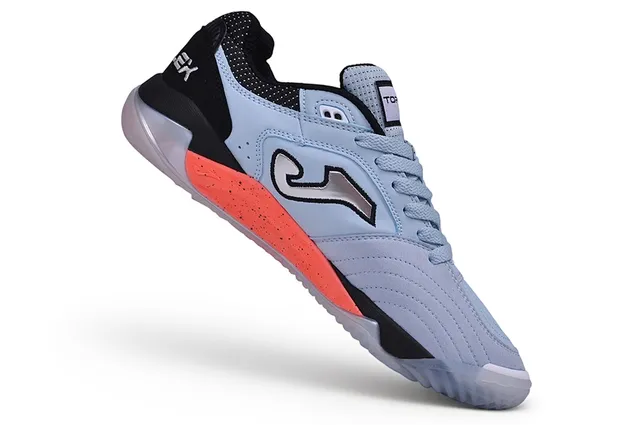 Joma Top-Flex Blue Orange Synthetic Upper Sneakers