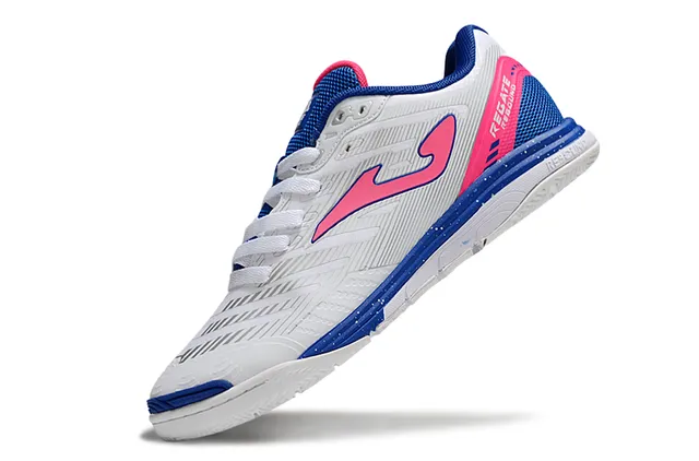 Joma Regate White Blue Low-Top Synthetic-Mesh Upper Sneakers