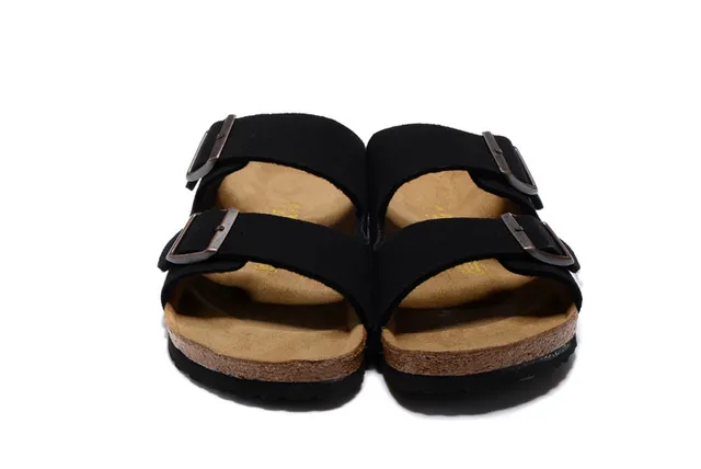 Birkenstock Arizona Black Two-Strap Casual Sandals