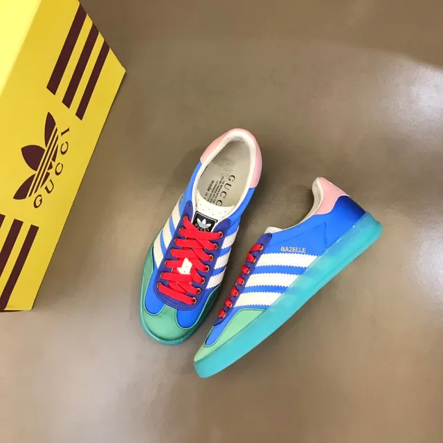 Adidas Gazelle Color-Blocked Lifestyle Sneakers