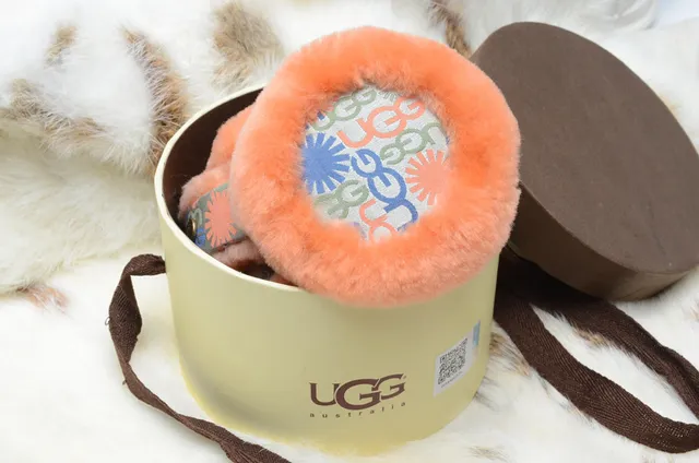 UGG Tasman Shearling Ear Warmers Multicolor Beanie