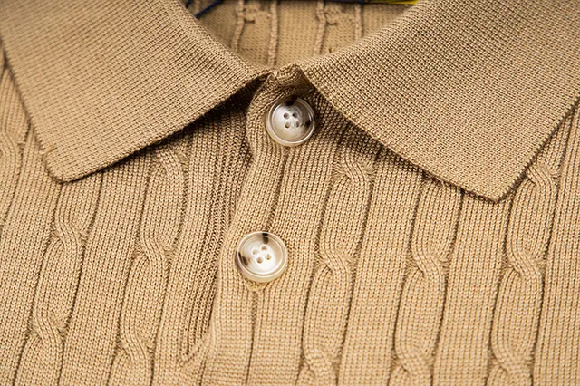Polo Ralph Lauren Cable Knit Polo Shirt