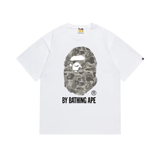 A Bathing Ape ABC Camo Ape Head Black T-Shirt