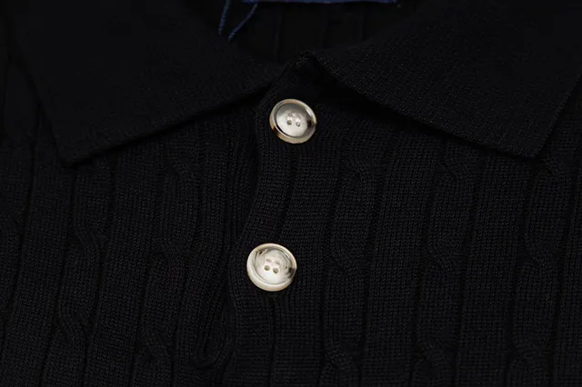 Polo Ralph Lauren Cable Knit Polo Shirt