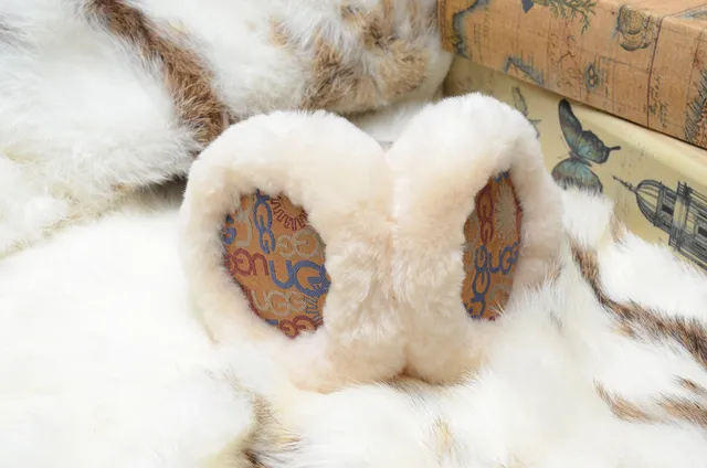 UGG Tasman Shearling Ear Warmers Multicolor Beanie