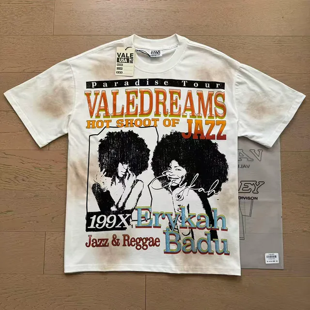 Vale Forever Paradise Tour 199X Erykah Badu Jazz & Reggae Graphic T-Shirt