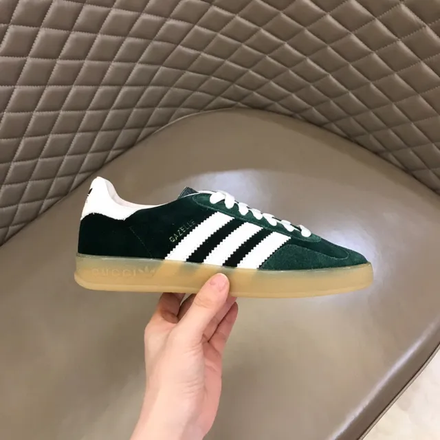 Adidas Samba OG Green and White Lifestyle Sneakers