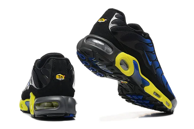 Nike Air Max Plus Volt Blue Black Lifestyle Sneakers