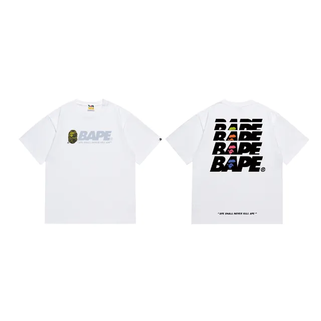 A Bathing Ape Graphic Print Black T-Shirt