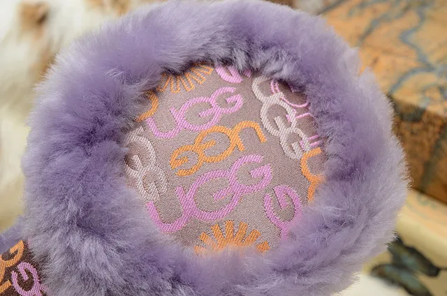 UGG Tasman Shearling Ear Warmers Multicolor Beanie