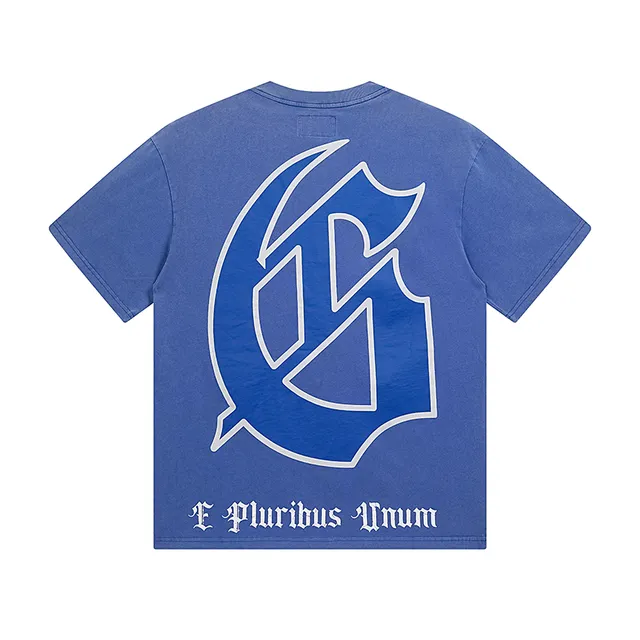 Godspeed Astronaut Graphic Print Blue T-Shirt