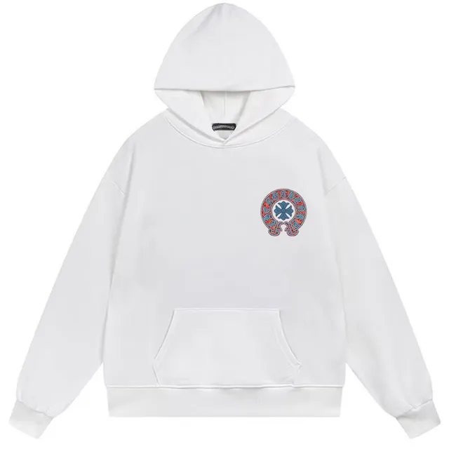 Chrome Hearts Embroidered Logo Black Hoodie