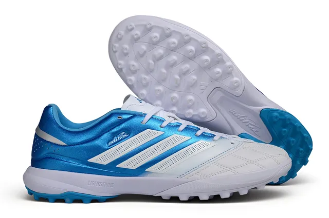 Adidas adizero Lightstrike Neon Yellow White Black Turf Soccer Shoes