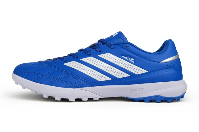 Adidas adizero Lightstrike Neon Yellow White Black Turf Soccer Shoes