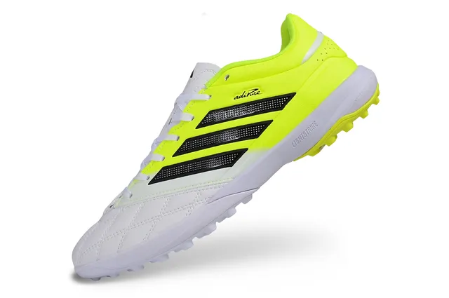 Adidas adizero Lightstrike Neon Yellow White Black Turf Soccer Shoes