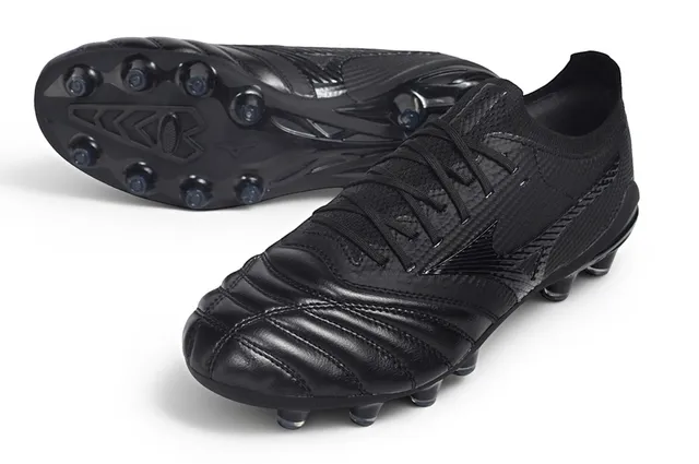 Mizuno Morelia Neo Black Firm-Ground Soccer Shoes