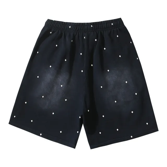 Hellstar Star Print Graphic Shorts
