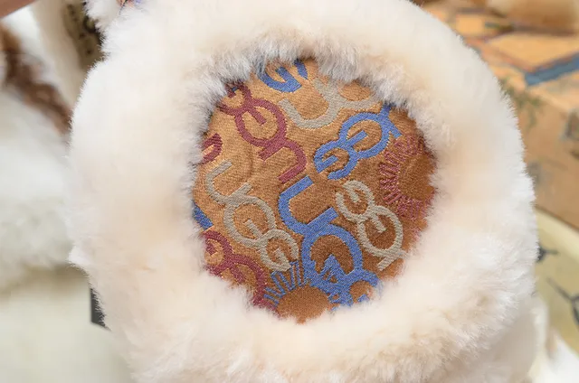 UGG Tasman Shearling Ear Warmers Multicolor Beanie