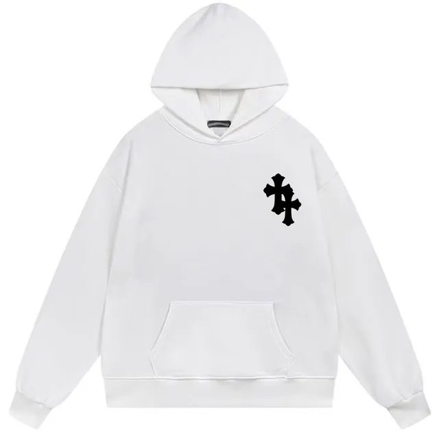 Chrome Hearts Crest Graphic Black Hoodie