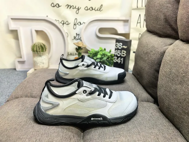 Salomon Gray White Mesh And Synthetic Overlay Upper Sculpted Wavy Midsole Lifestyle Sneakers