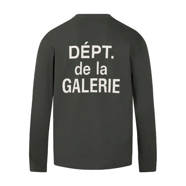 Black Long-Sleeve Crewneck Sweater