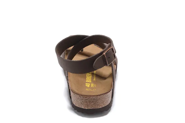 Birkenstock Arizona Brown Cork Footbed Gladiator Sandals